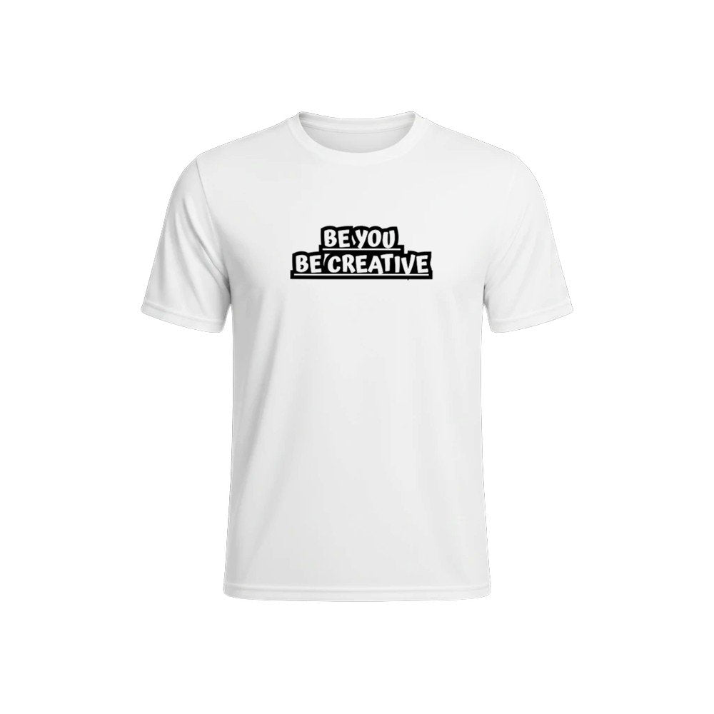 PRESSSTYL3 Be You Be Creative -Shirt: Patience & Creativity Inspired Athletic Tee